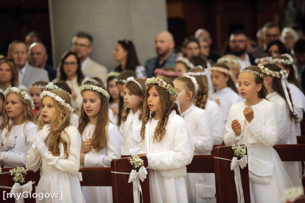 Komunia w parafii Miłosierdzia Bożego w Głogowie