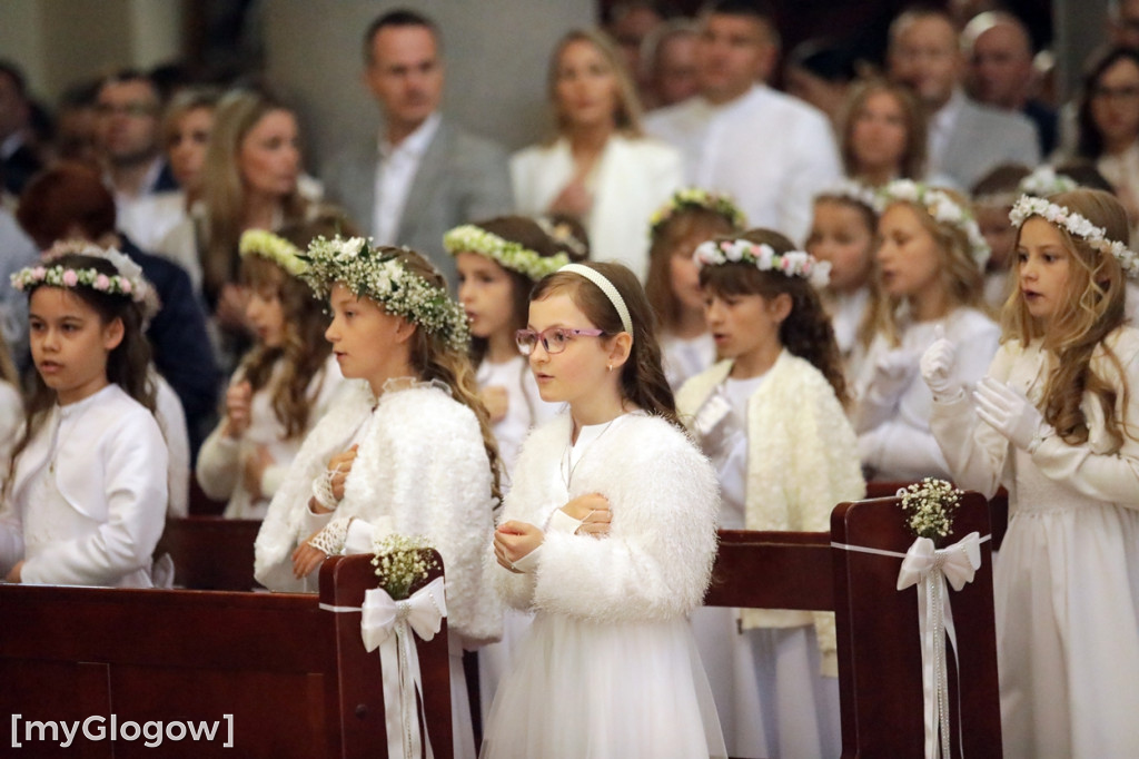 Komunia w parafii Miłosierdzia Bożego w Głogowie