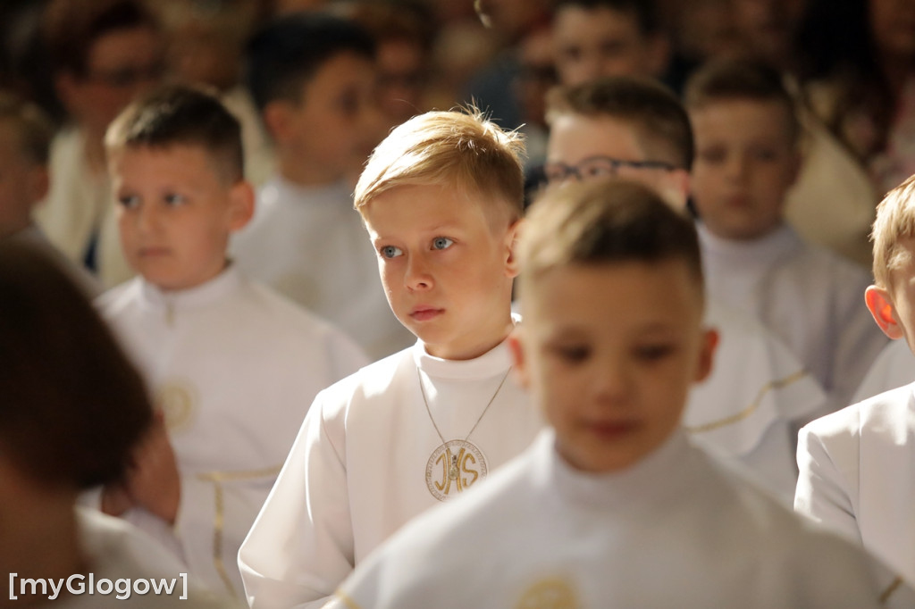 Komunia w parafii Miłosierdzia Bożego w Głogowie