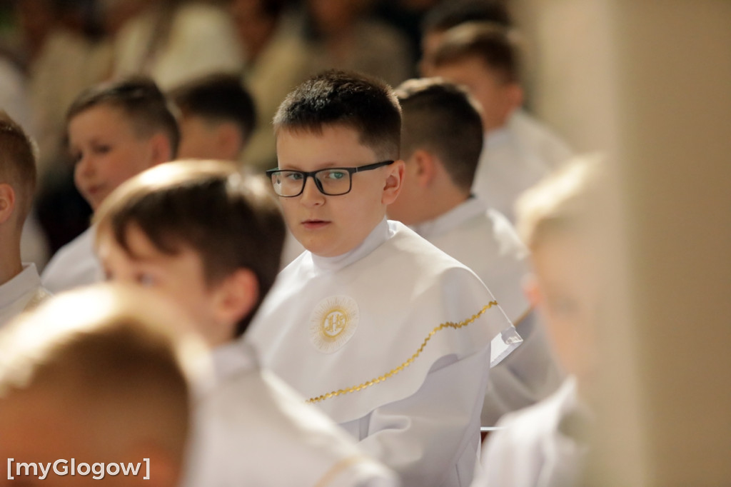Komunia w parafii Miłosierdzia Bożego w Głogowie