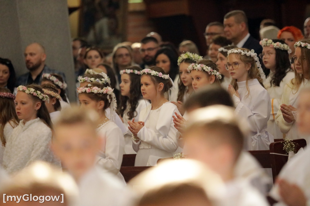 Komunia w parafii Miłosierdzia Bożego w Głogowie