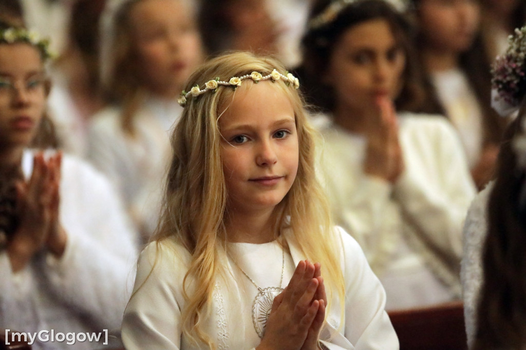 Komunia w parafii Miłosierdzia Bożego w Głogowie