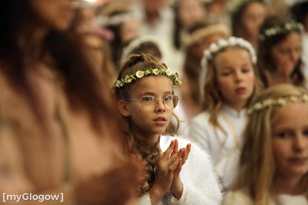 Komunia w parafii Miłosierdzia Bożego w Głogowie