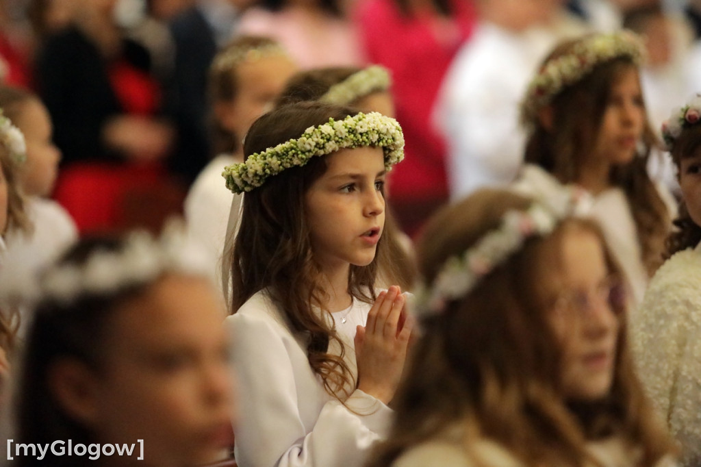 Komunia w parafii Miłosierdzia Bożego w Głogowie