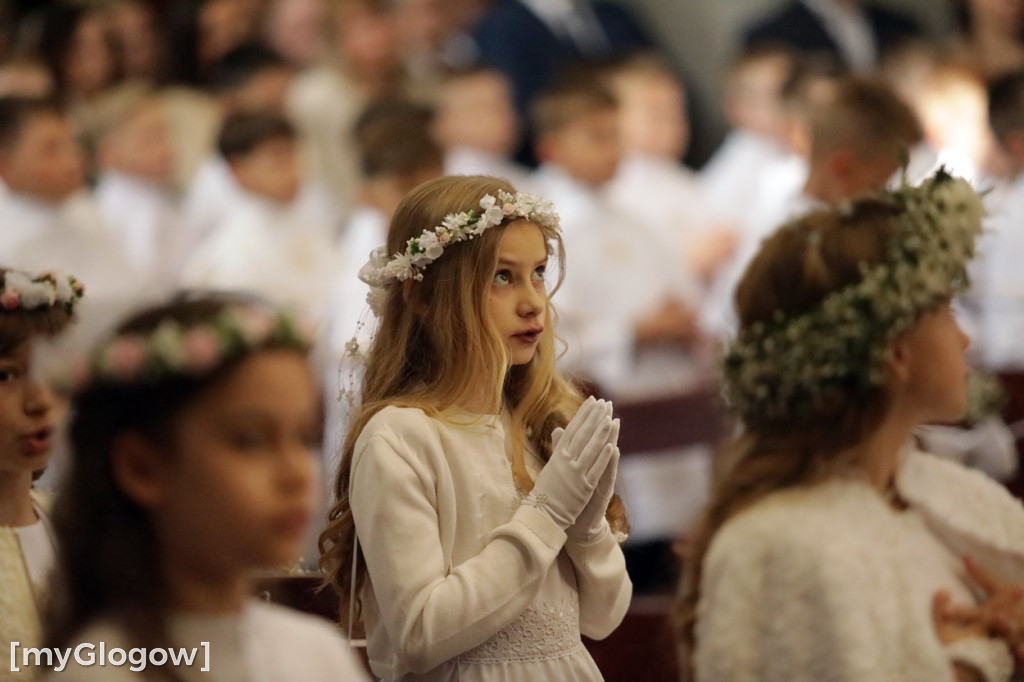 Komunia w parafii Miłosierdzia Bożego w Głogowie