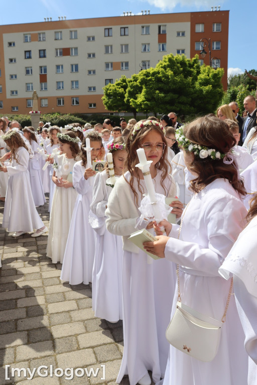 Pierwsza Komunia w parafii Św Miłosiedzia