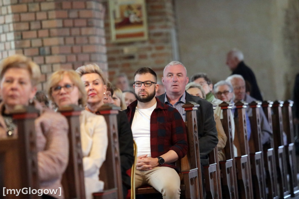 Uroczysta msza święta KGHM w kolegiacie