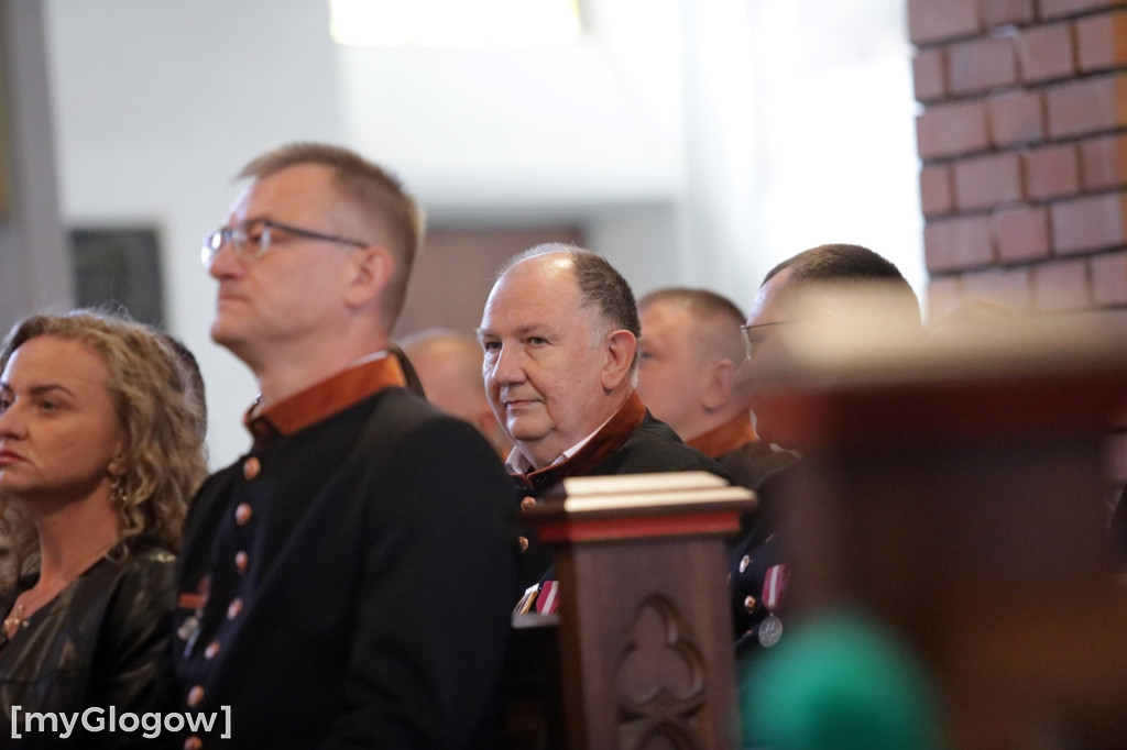 Uroczysta msza święta KGHM w kolegiacie