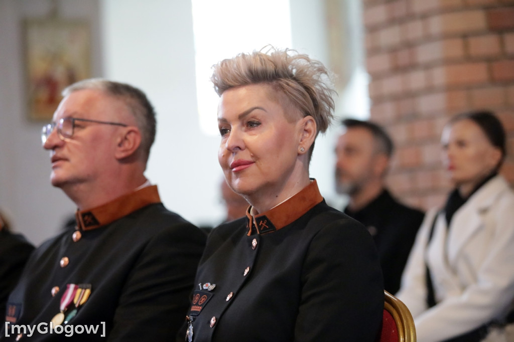 Uroczysta msza święta KGHM w kolegiacie