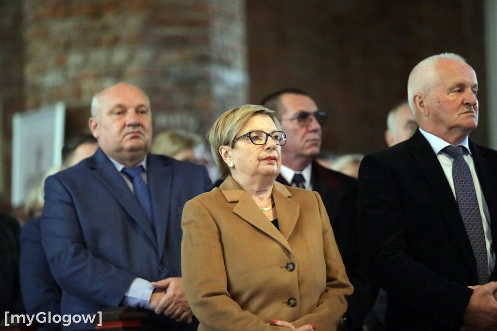 Uroczysta msza święta KGHM w kolegiacie