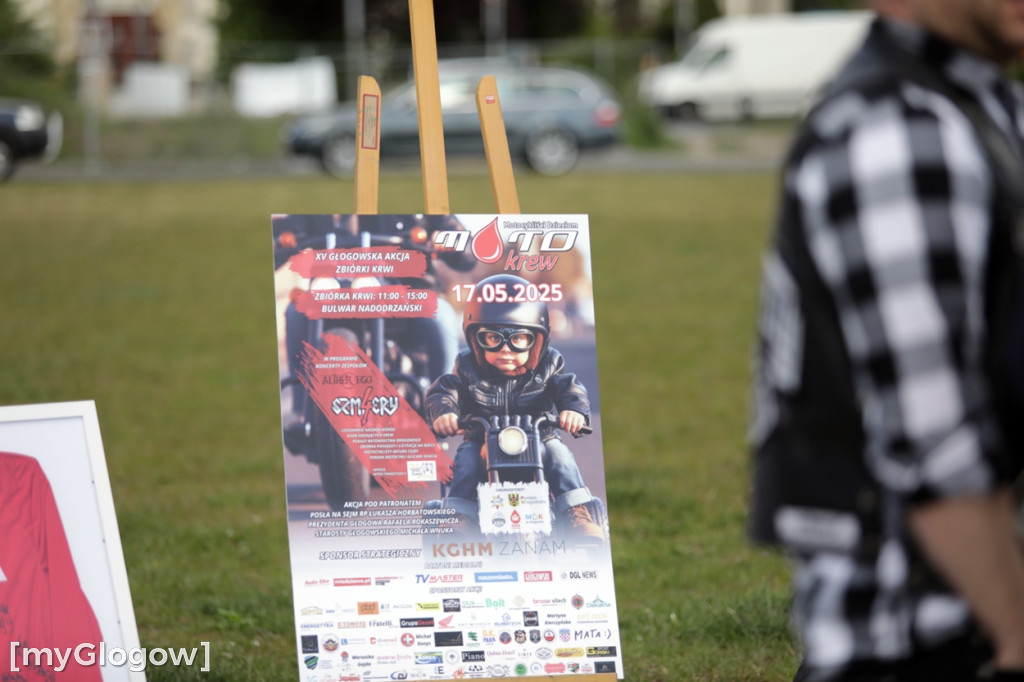 Zachęcają do akcji MotoKrew w Głogowie