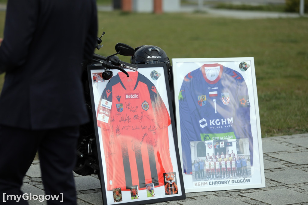 Zachęcają do akcji MotoKrew w Głogowie