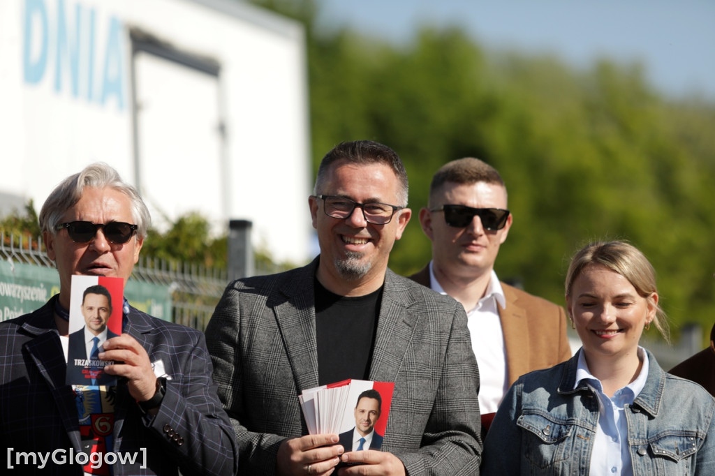 Zachęcali do głosowania na Rafała Trzaskowskiego