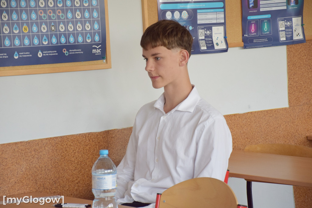 Egzamin z matematyki w SP 7 w Głogowie