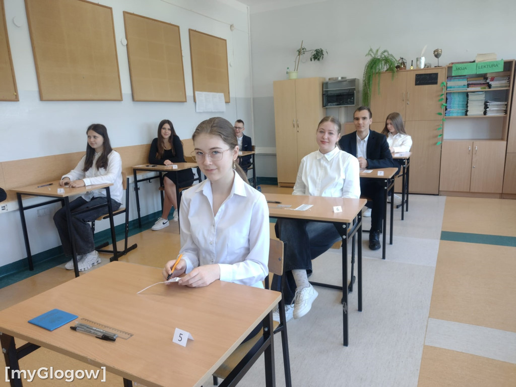 Egzamin ósmoklasistów w SP nr 8 w Głogowie