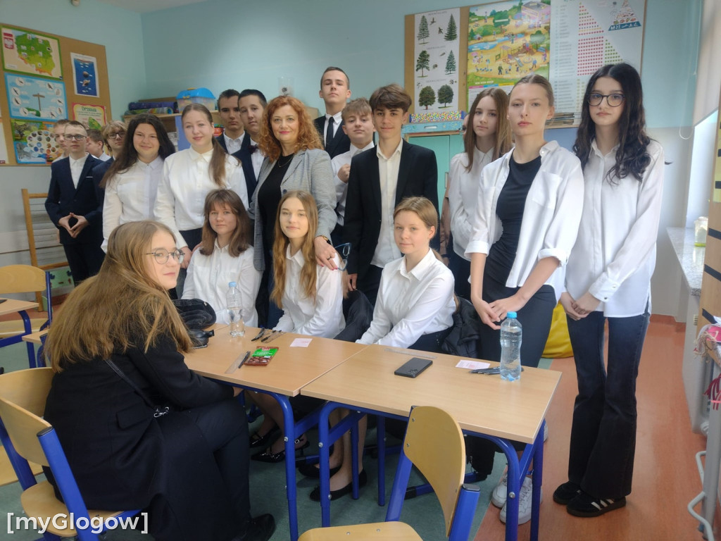 Egzamin ósmoklasistów w SP nr 8 w Głogowie