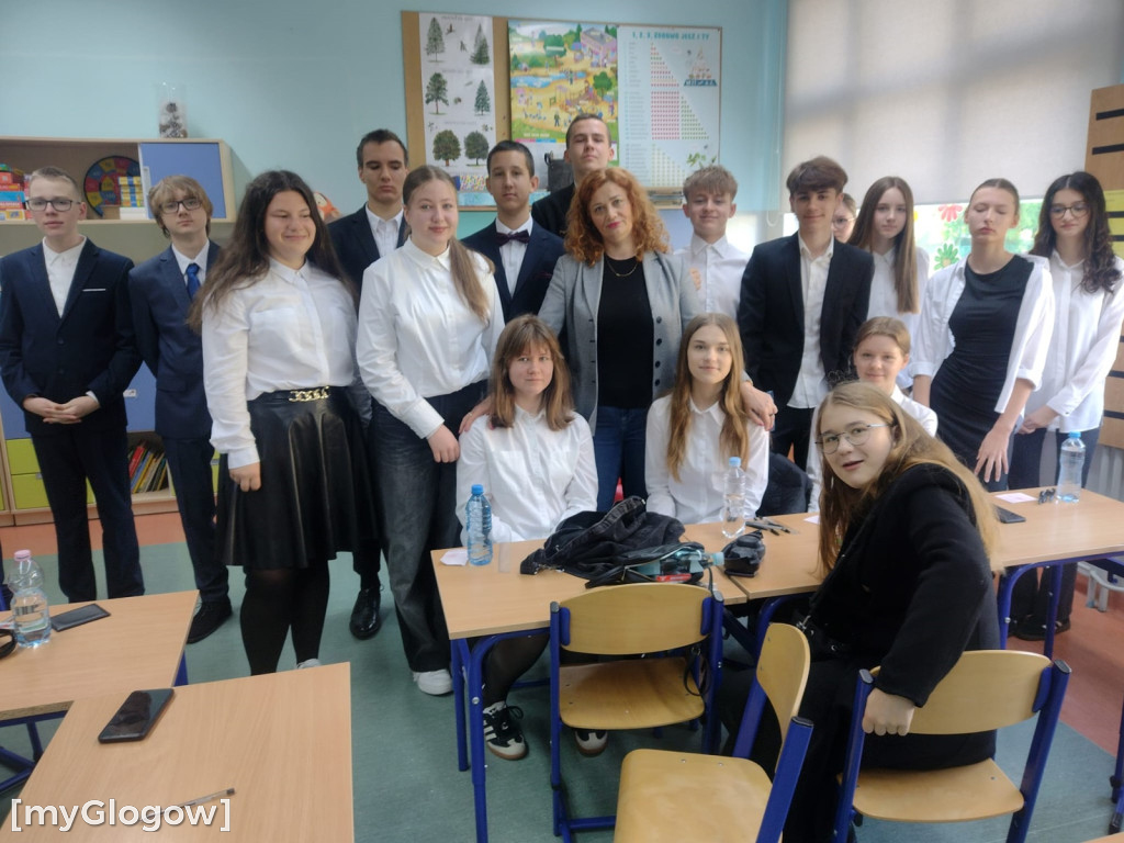 Egzamin ósmoklasistów w SP nr 8 w Głogowie