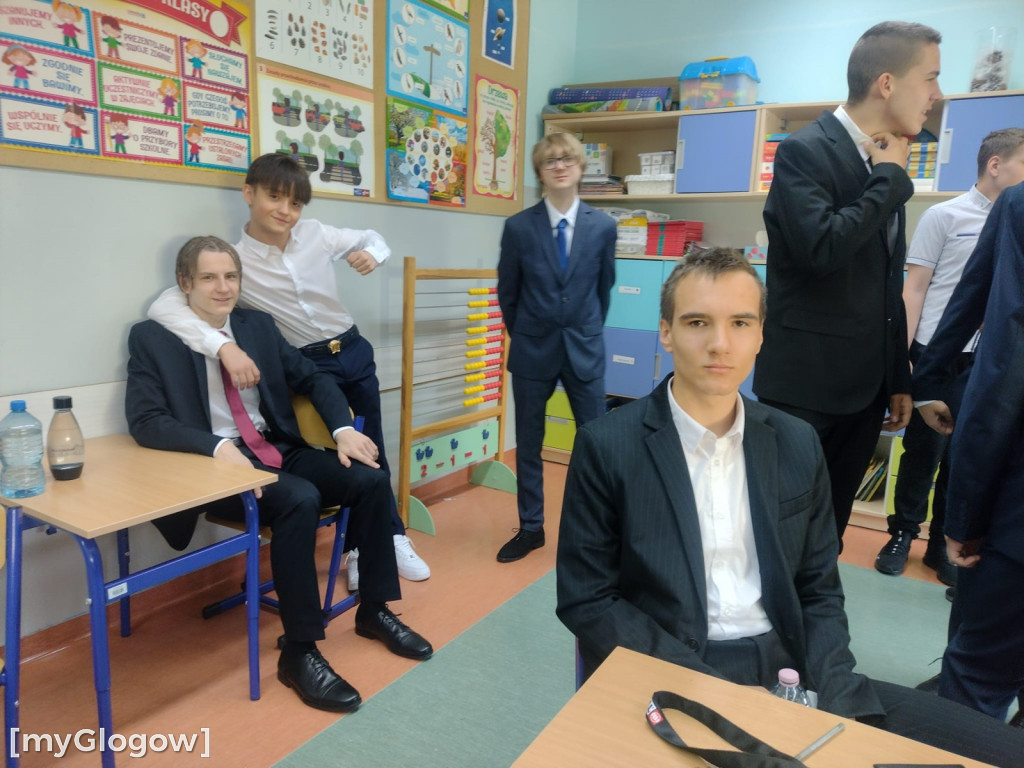 Egzamin ósmoklasistów w SP nr 8 w Głogowie