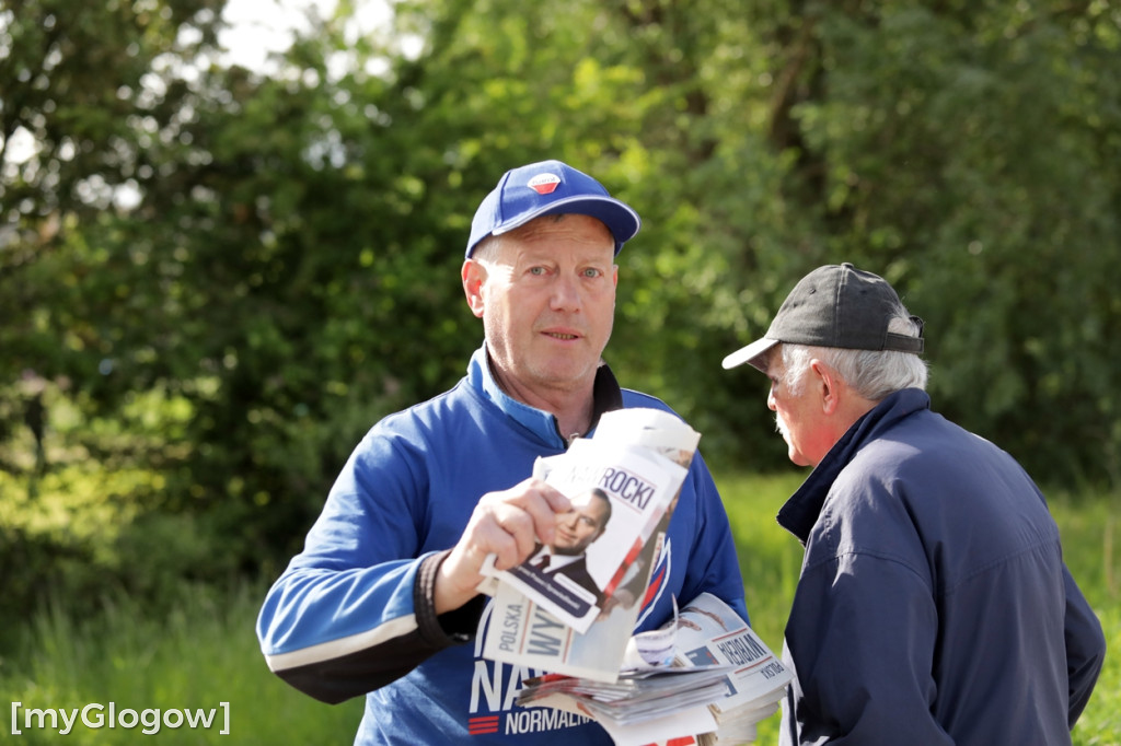 Głogów i powiat głogowski wspierają Nawrockiego