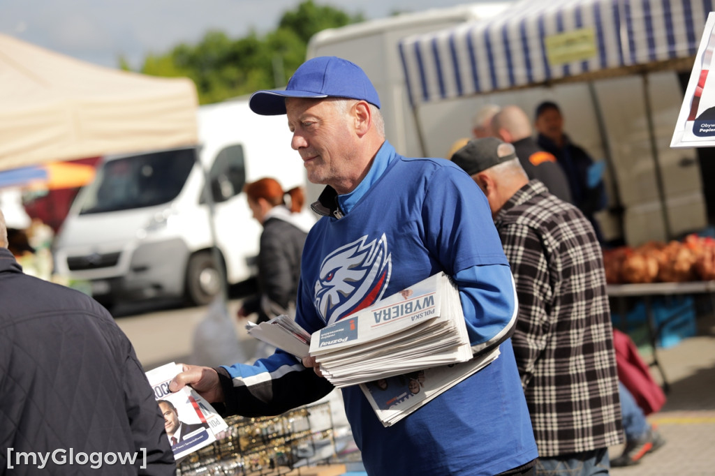 Głogów i powiat głogowski wspierają Nawrockiego