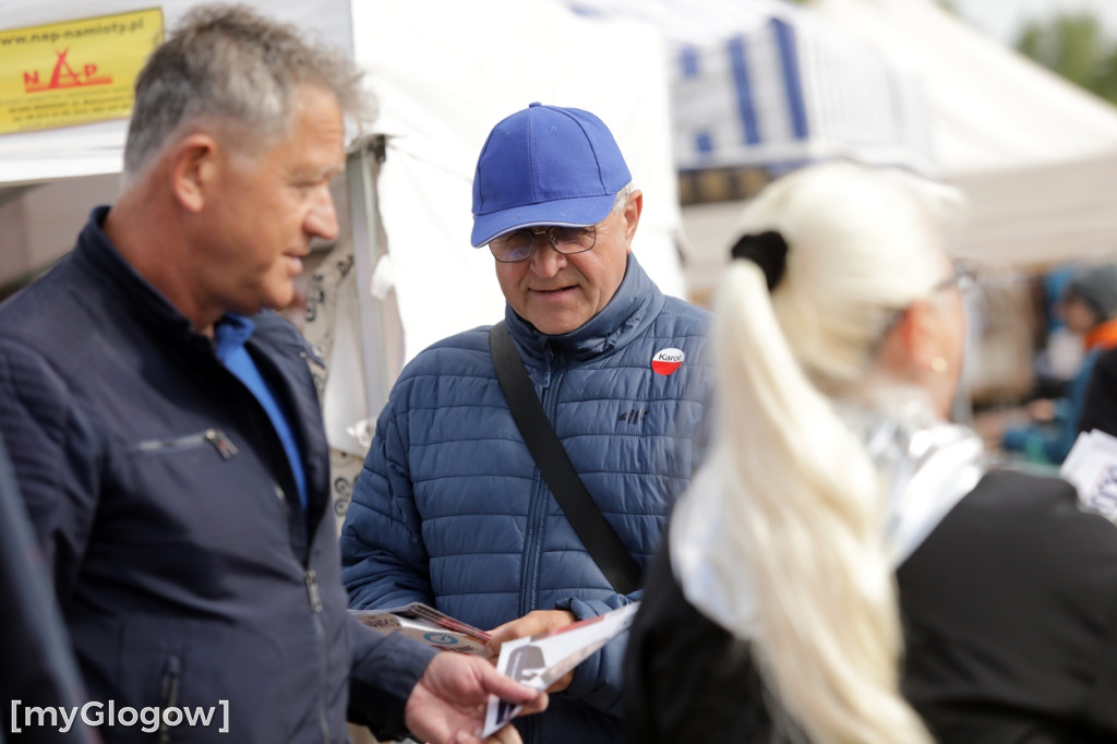 Głogów i powiat głogowski wspierają Nawrockiego