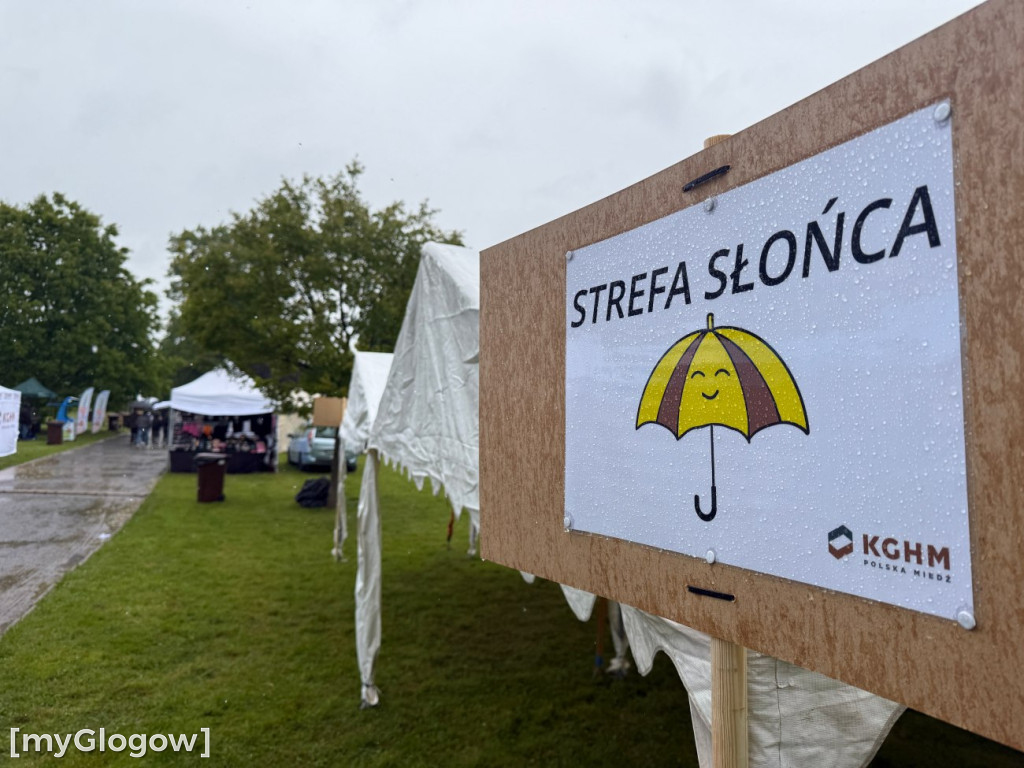 Słonecznie nie jest, ale hutniczy piknik KGHM trwa!