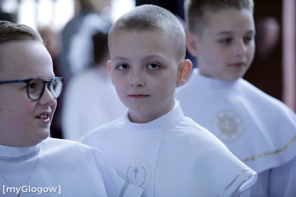 Pierwsza komunia święta w parafii św. Kolbe