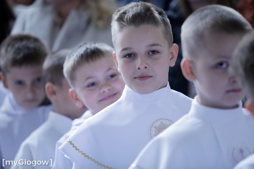Pierwsza komunia święta w parafii św. Kolbe