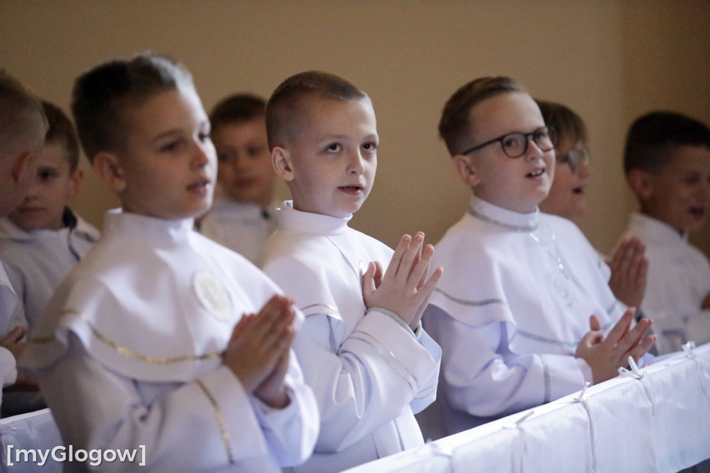 Pierwsza komunia święta w parafii św. Kolbe