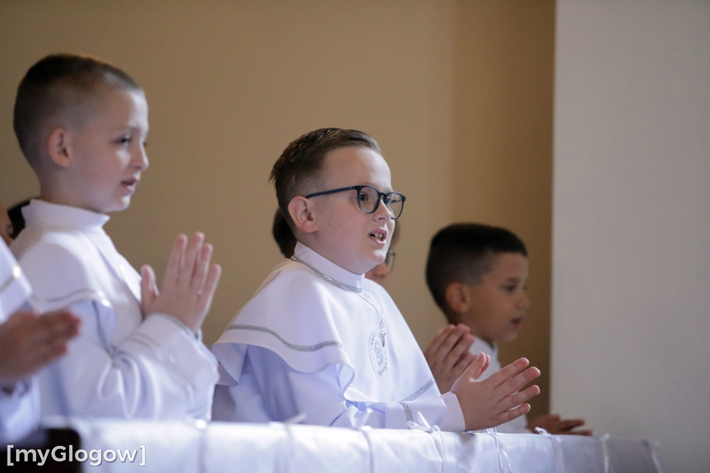 Pierwsza komunia święta w parafii św. Kolbe