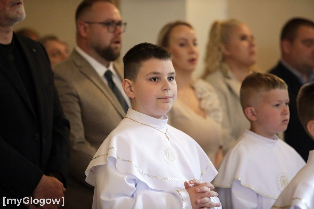 Pierwsza komunia święta w parafii św. Kolbe
