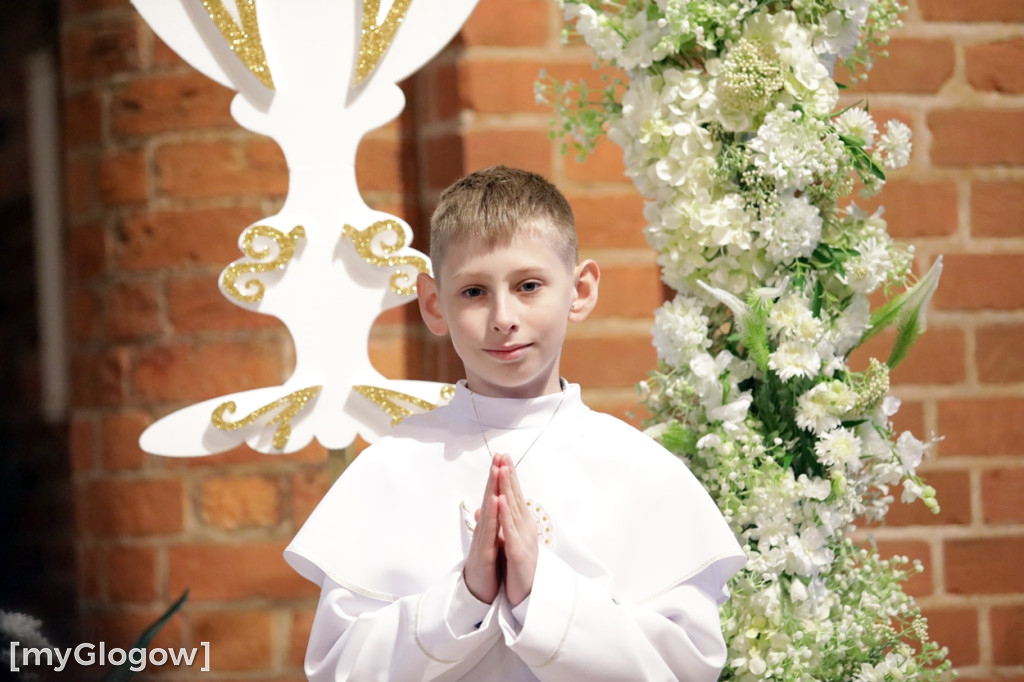 Pierwsza Komunia Święta w kolegiacie w Głogowie