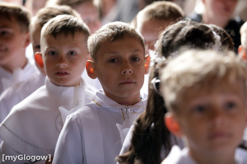 Pierwsza Komunia Święta w kolegiacie w Głogowie