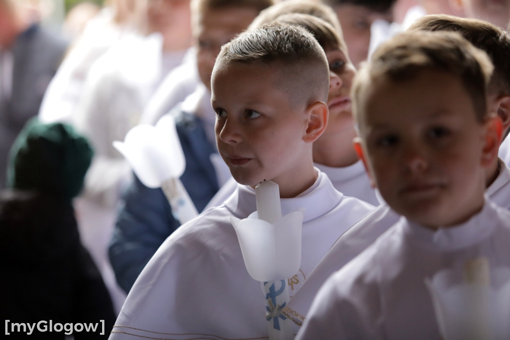 Pierwsza Komunia Święta w kolegiacie w Głogowie