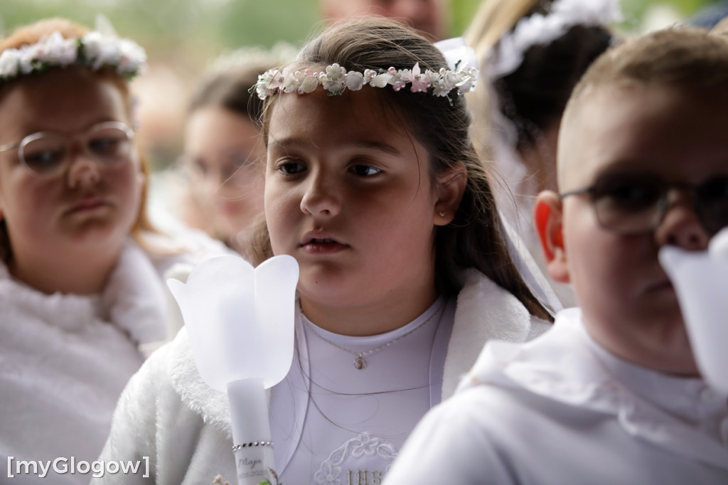 Pierwsza Komunia Święta w kolegiacie w Głogowie