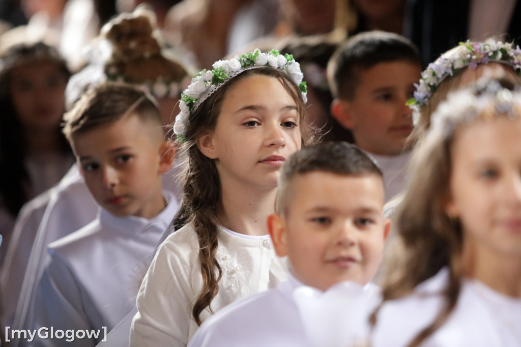 Pierwsza Komunia Święta w kolegiacie w Głogowie