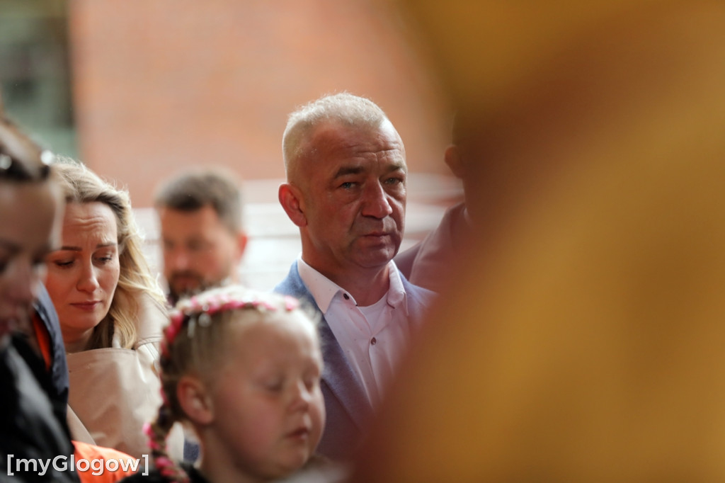 Pierwsza Komunia Święta w kolegiacie w Głogowie