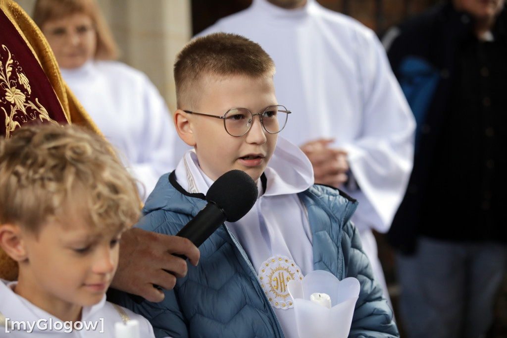 Pierwsza Komunia Święta w kolegiacie w Głogowie