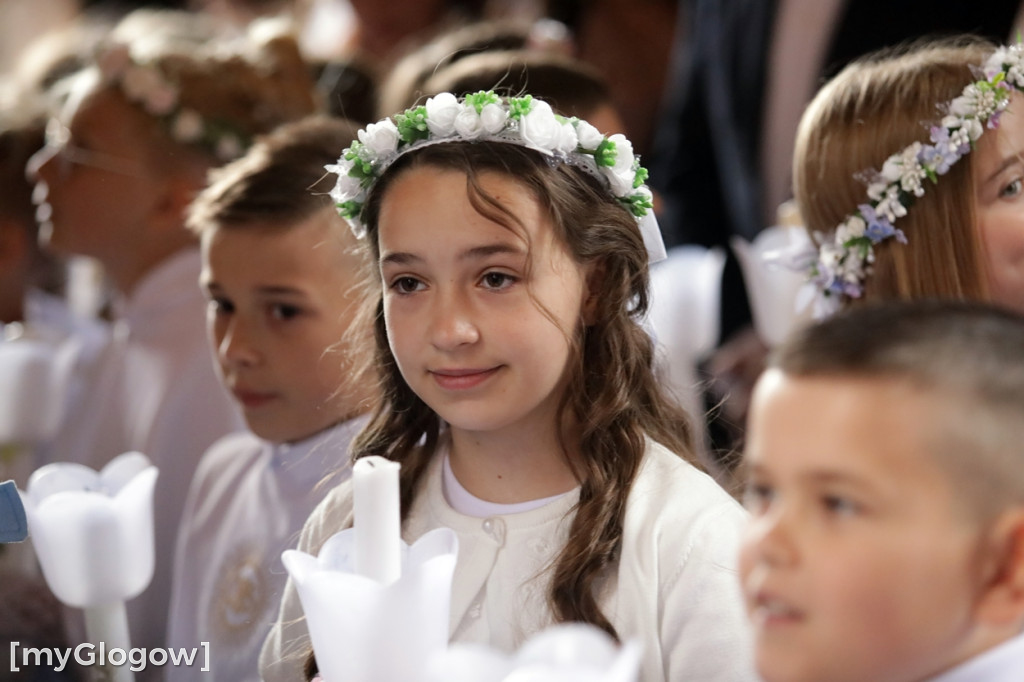 Pierwsza Komunia Święta w kolegiacie w Głogowie