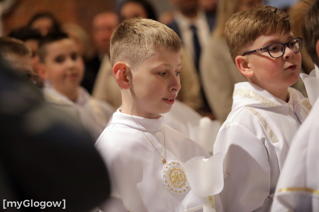Pierwsza Komunia Święta w kolegiacie w Głogowie