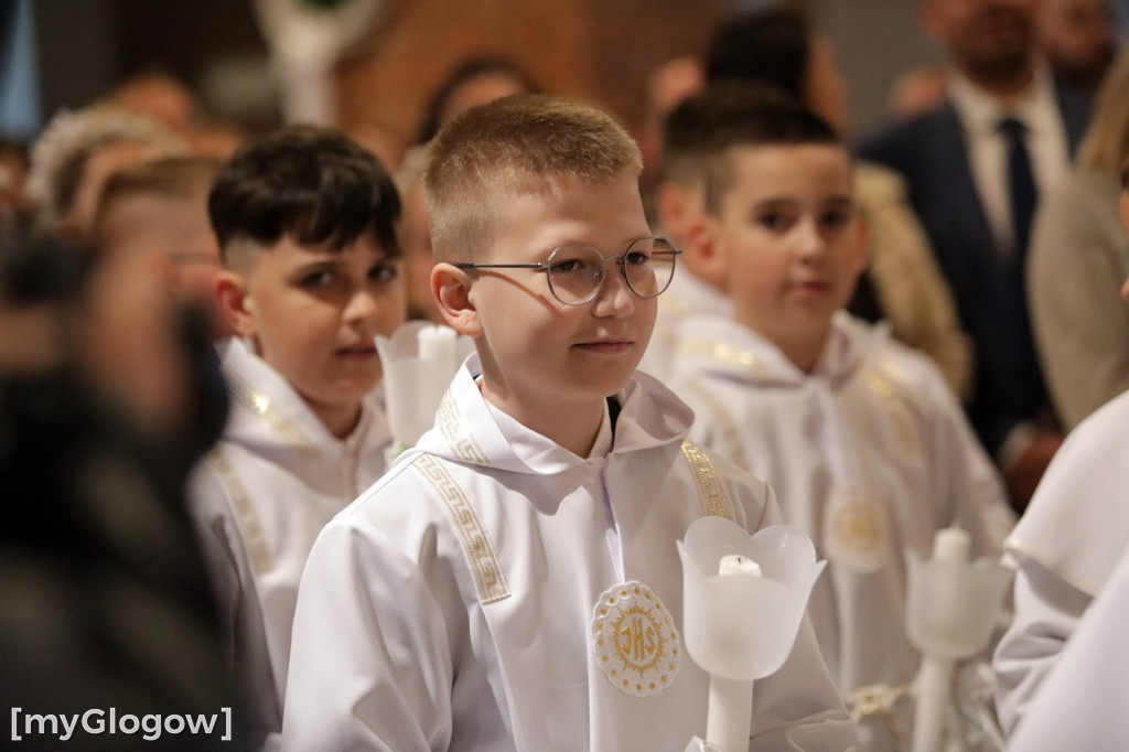 Pierwsza Komunia Święta w kolegiacie w Głogowie