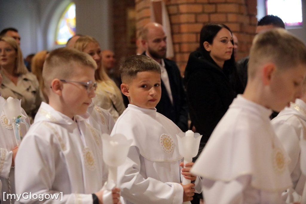 Pierwsza Komunia Święta w kolegiacie w Głogowie