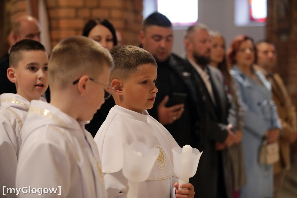 Pierwsza Komunia Święta w kolegiacie w Głogowie