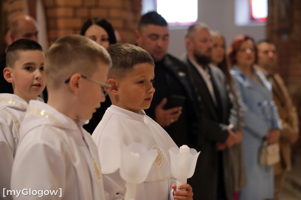 Pierwsza Komunia Święta w kolegiacie w Głogowie