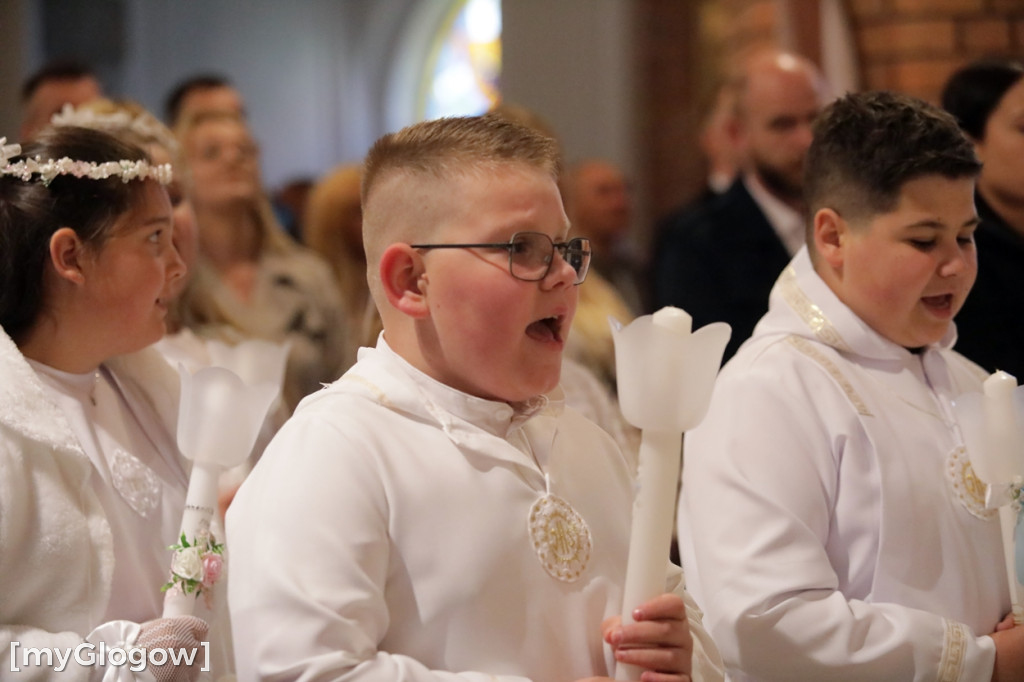 Pierwsza Komunia Święta w kolegiacie w Głogowie