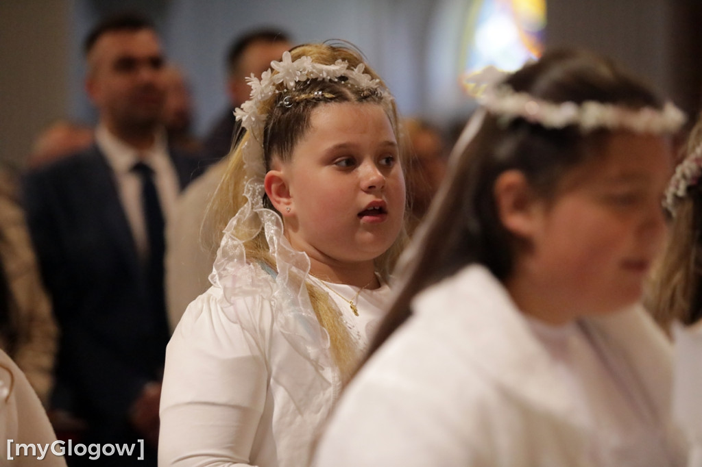 Pierwsza Komunia Święta w kolegiacie w Głogowie
