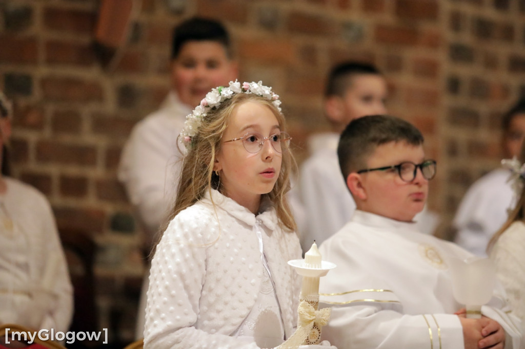 Pierwsza Komunia Święta w kolegiacie w Głogowie