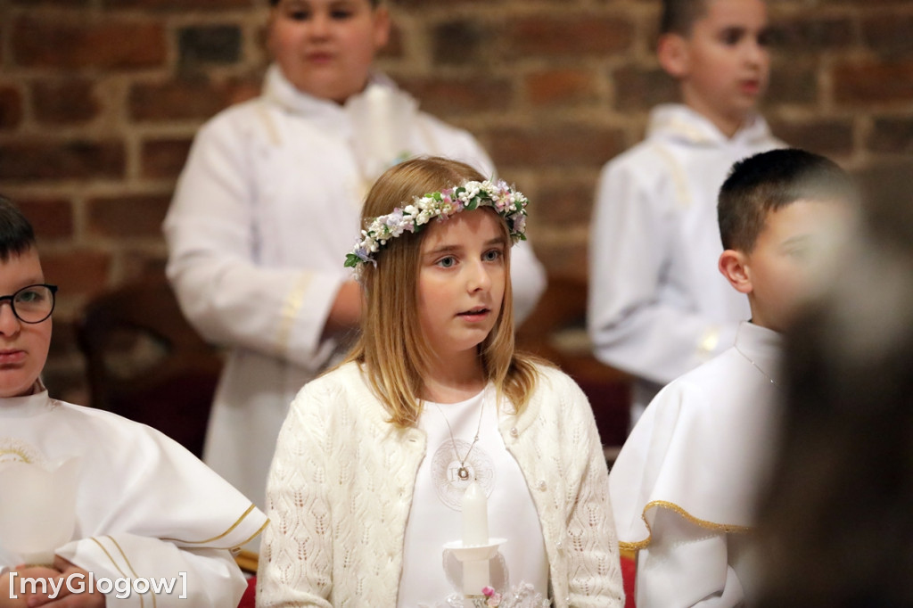 Pierwsza Komunia Święta w kolegiacie w Głogowie