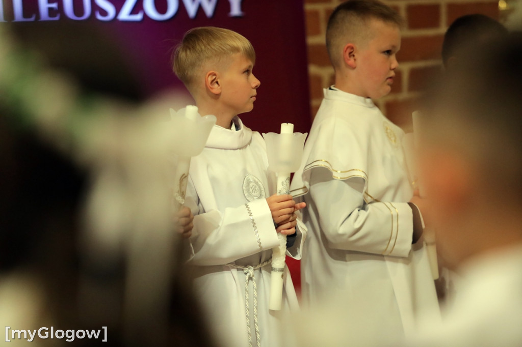 Pierwsza Komunia Święta w kolegiacie w Głogowie