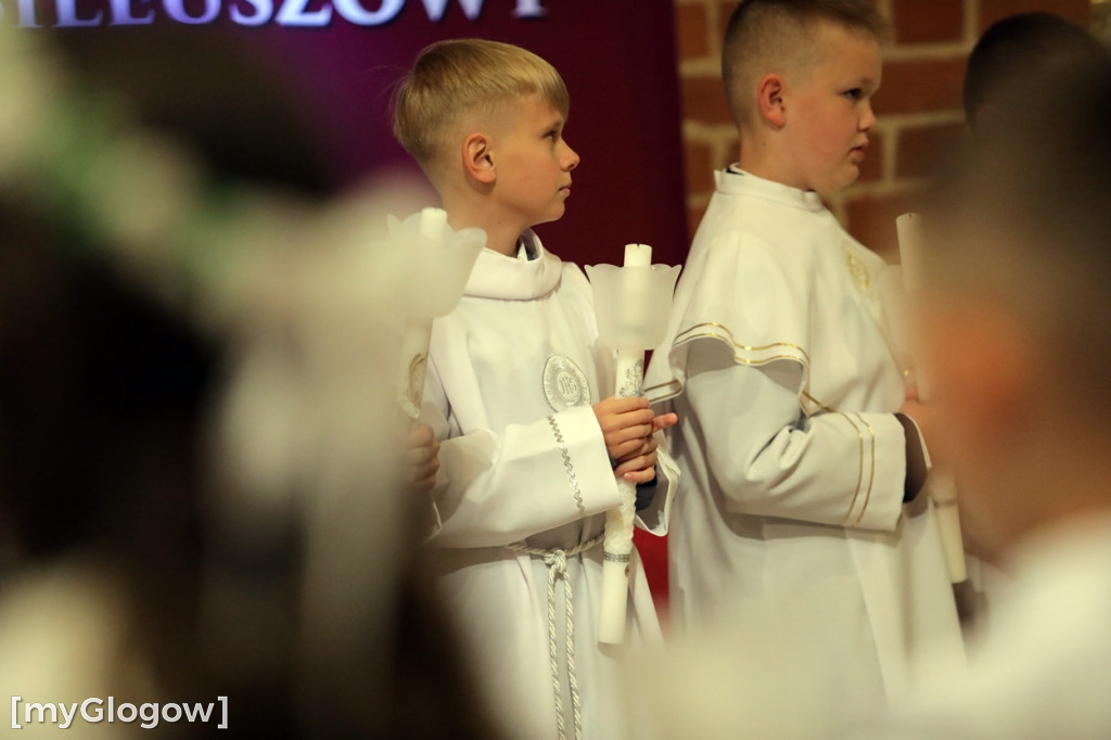 Pierwsza Komunia Święta w kolegiacie w Głogowie